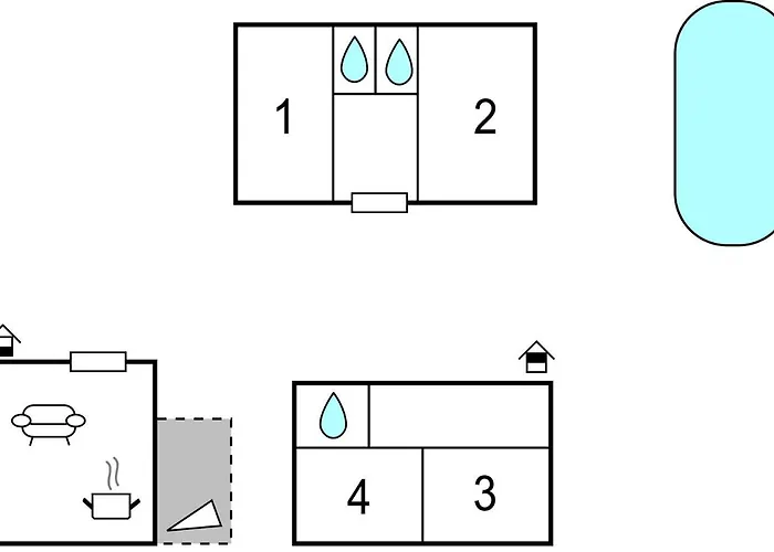 Cozy Home In Bila Vlaka With Kitchen 사진