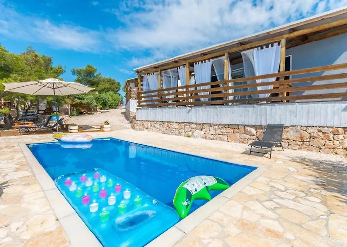 Bungalows With Pool Dream Of Kornati Mali Pašman照片
